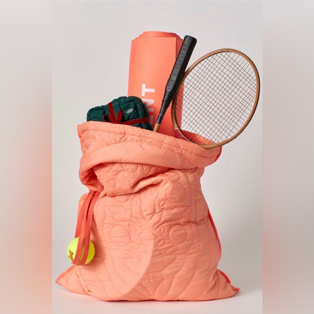 NWOT FP One x FP Movement Perfect Present Gift Sack ~Coral~